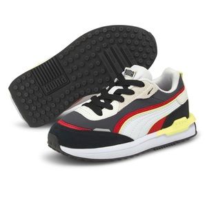 PUMA City Rider Sneakers Red White Navy NWT Kinderfit